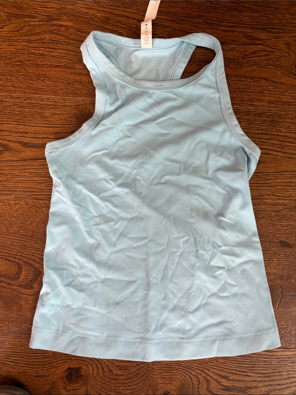 lululemon athletica Light Aqua Racerback Tank